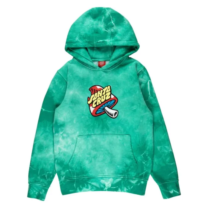 Santa Cruz Kids Hoodie Youth Toadstool Dot Tie Dye STREET WEAR Santa Cruz Kids Hoodie Youth Toadstool Dot Tie Dye STREET WEAR