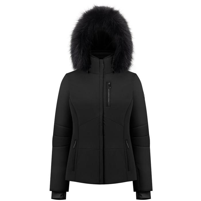 Poivre Blanc Women's Stretch Ski Jacket with Detachable Hood Jackets Poivre Blanc Women's Stretch Ski Jacket with Detachable Hood Jackets