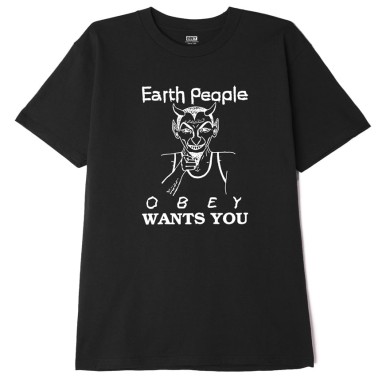 Obey S/S T-Shirt Earth People 