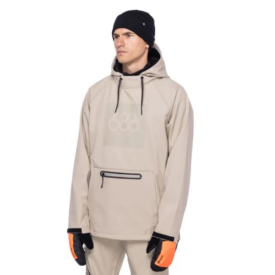 686 Men's Waterproof Jacket Hoodie Pytty Hyperchromic