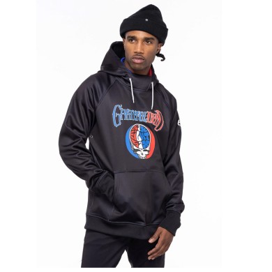 686 Men's Snow Hoodie Bonded Fleece Pullover Grateful Dead