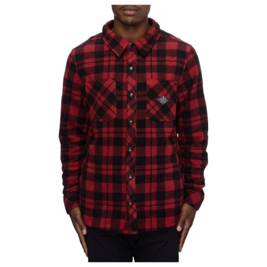 686 Shirt Sierra Fleece Flannel Breen 