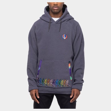 686 Αντρικό Φουτερ με Κουκούλα Sherpa Fleece Gratful Dead ΡΟΥΧΑ ΠΟΛΗΣ