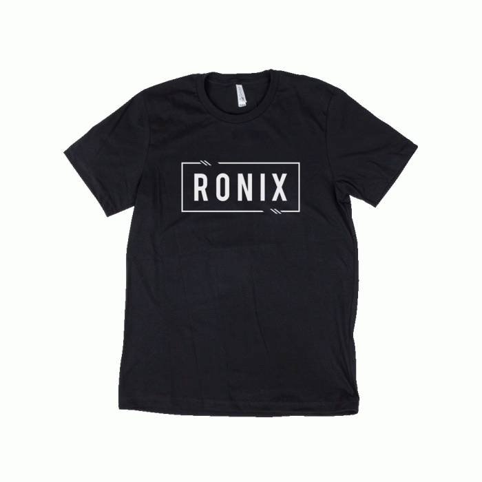 Ronix Κοντομάνικο Μπλουζάκι Wake Megacorp Black