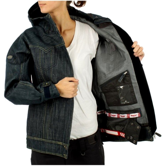 686 Γυναικείο Σκι - Snowboard TMS Levis Type 1 Jacket ΡΟΥΧΑ ΒΟΥΝΟΥ