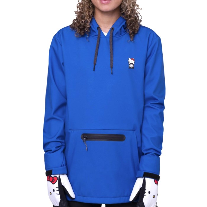 686 Women's Waterproof Jacket Hoody Hello Kitty STREET WEAR