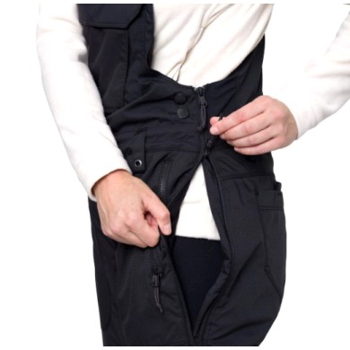 686 Γυναικείο Σκι - Snowboard Σαλοπέτα με Επένδυση και Τιράντες Black Magic ΡΟΥΧΑ ΒΟΥΝΟΥ