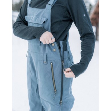 686 Γυναικείο Σκι - Snowboard Σαλοπέτα με Επένδυση και Τιράντες Black Magic ΡΟΥΧΑ ΒΟΥΝΟΥ