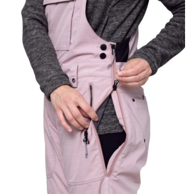 686 Γυναικείο Σκι - Snowboard Σαλοπέτα με Επένδυση και Τιράντες Black Magic ΡΟΥΧΑ ΒΟΥΝΟΥ