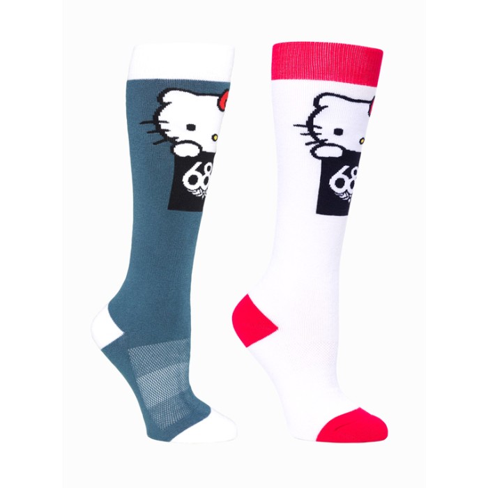 686 Γυναικείες Κάλτσες Hello Kitty 2-Pack 