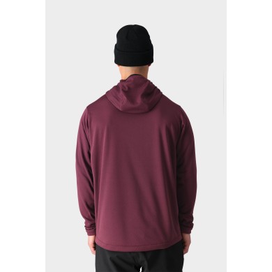 686 Men's Fleece Hoodie Mission Grid SNOW WEAR