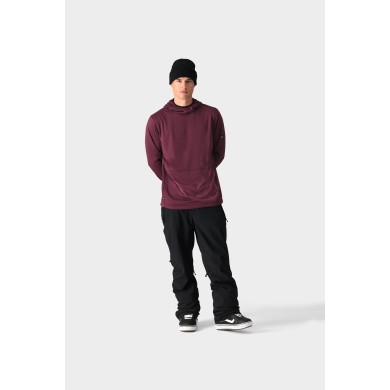 686 Men's Fleece Hoodie Mission Grid SNOW WEAR