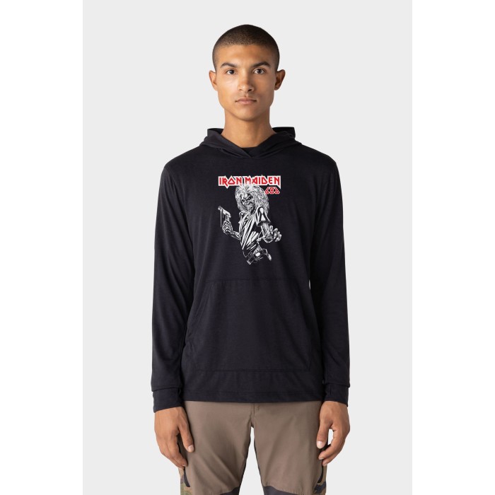 686 Men's Ski - Snowboard Mid Layer Everywear Tech Hood Iron Maiden SNOW WEAR