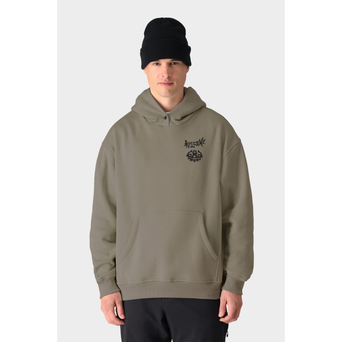 686 Men's Hoodie Welcome Premium Heavyweight Pullover STREET WEAR