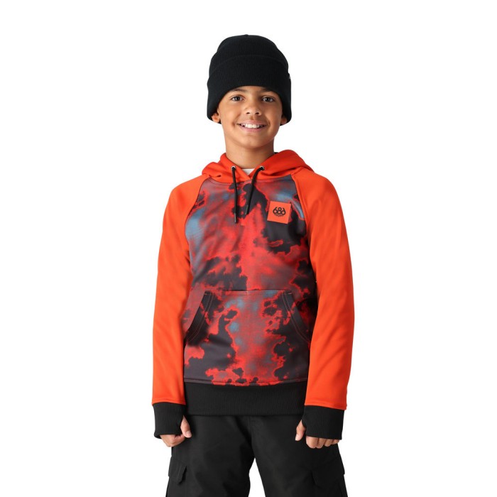 686 Boys Hoodie Bonded Fleece Pullover 686 Boys Hoodie Bonded Fleece Pullover