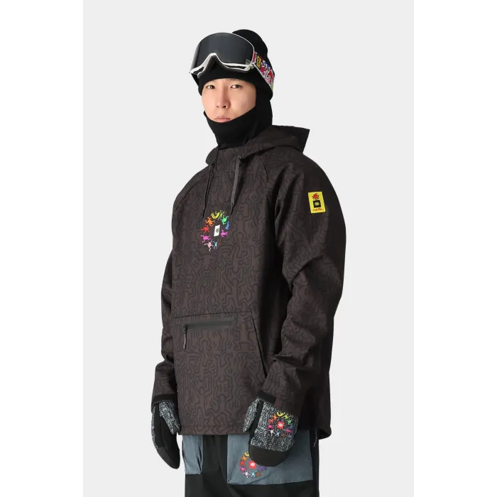 686 Men's Waterproof Jacket Hoody Keith Haring STREET WEAR 686 Men's Waterproof Jacket Hoody Keith Haring STREET WEAR