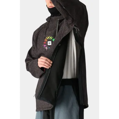 686 Men's Waterproof Jacket Hoody Keith Haring STREET WEAR 686 Men's Waterproof Jacket Hoody Keith Haring STREET WEAR
