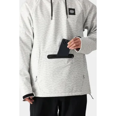 686 Men's Waterproof Hyperchromic Pullover Hoodie SKI | SNOWBOARD JACKETS