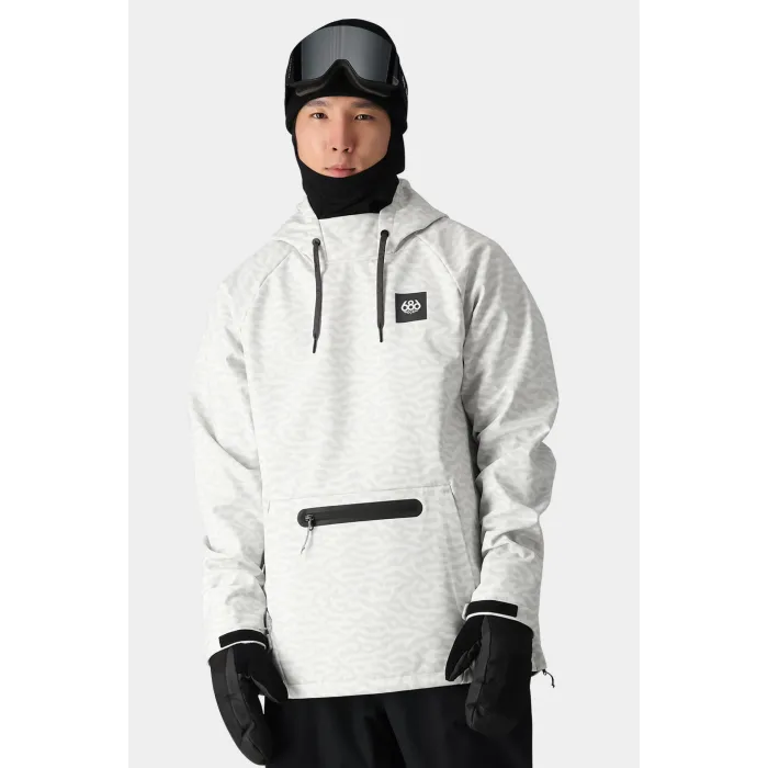 686 Men's Waterproof Hyperchromic Pullover Hoodie SKI | SNOWBOARD JACKETS
