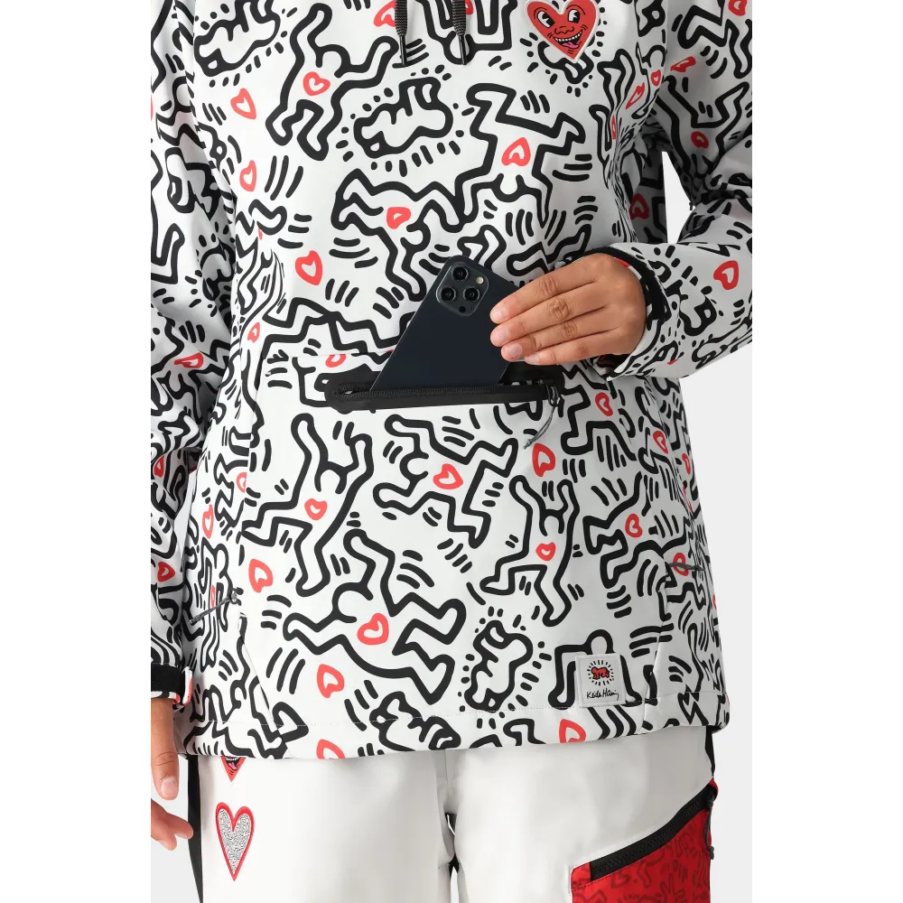 686 Keith Haring スノーボードジャケット M 上下セット 686/シックス