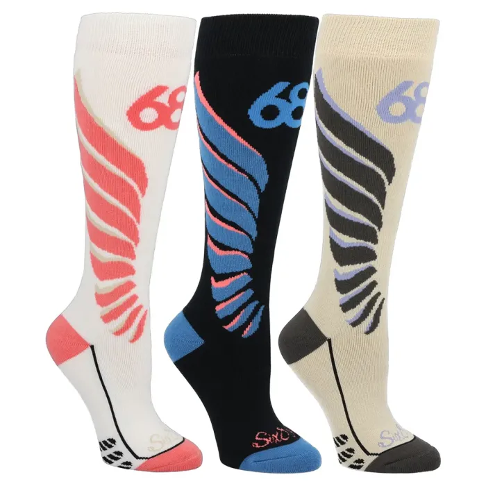 686 Γυναικείες Σκι - Snowboard Κάλτσες Libert'a (3 Pack) ΡΟΥΧΑ ΒΟΥΝΟΥ 686 Γυναικείες Σκι - Snowboard Κάλτσες Libert'a (3 Pack) ΡΟΥΧΑ ΒΟΥΝΟΥ