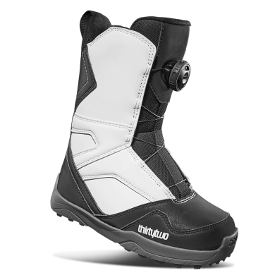 Τhirtytwo Kids Snowboard Boots Youth BOA Wh/Blk/Gr 