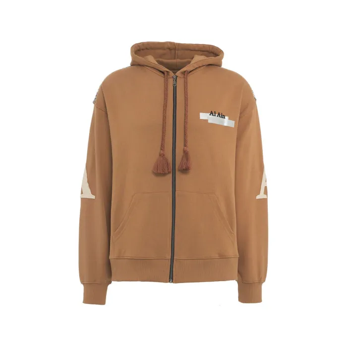 AL Ain Women's Hoodie Zip Noir SNOW WEAR