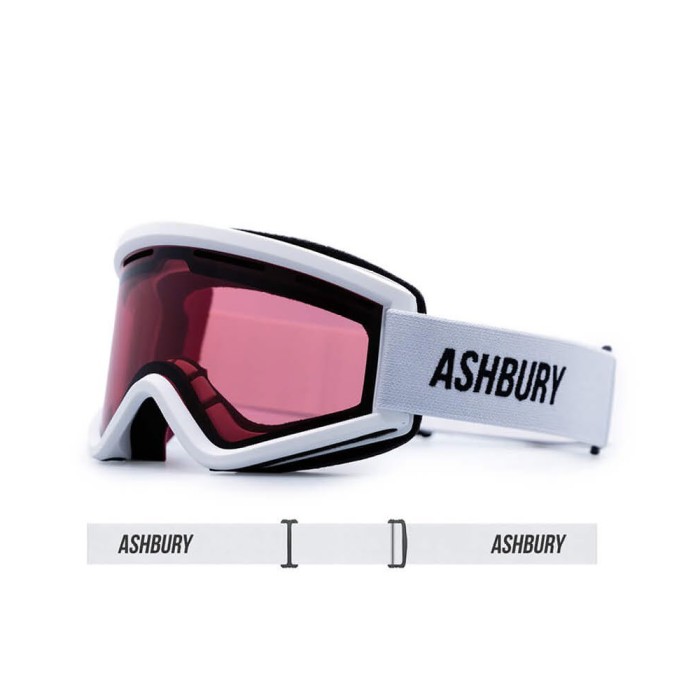 Ashbury Goggles Blackbird Staple White / Lens Rose Tint ΧΕΙΜΕΡΙΝΑ ΑΘΛΗΜΑΤΑ Ashbury Goggles Blackbird Staple White / Lens Rose Tint ΧΕΙΜΕΡΙΝΑ ΑΘΛΗΜΑΤΑ