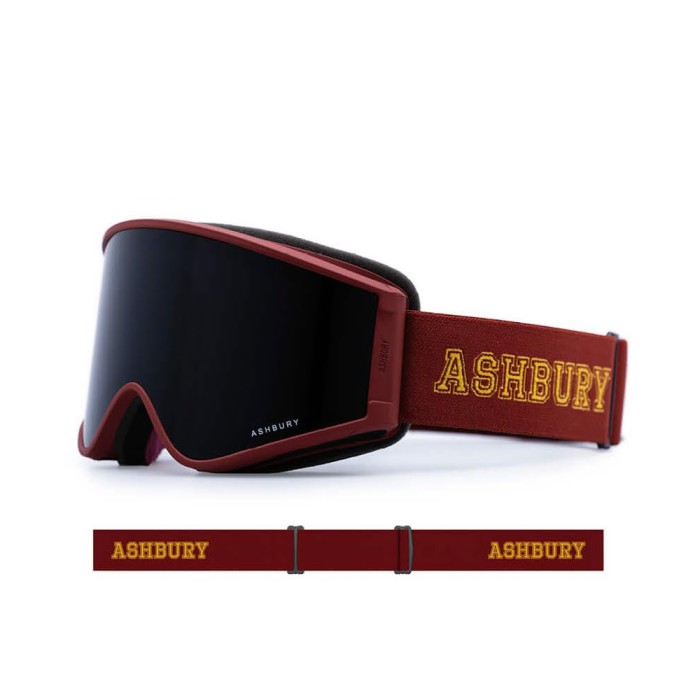 Ashbury Goggles A12 Varsity Lens Dark Smoke & Yellow Low Light SNOW SPORTS Ashbury Goggles A12 Varsity Lens Dark Smoke & Yellow Low Light SNOW SPORTS