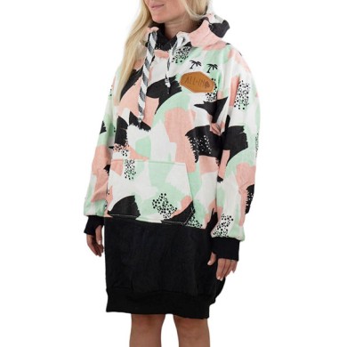 All-In Women's Long Sleeve Poncho Boyfriend All-In Women's Long Sleeve Poncho Boyfriend
