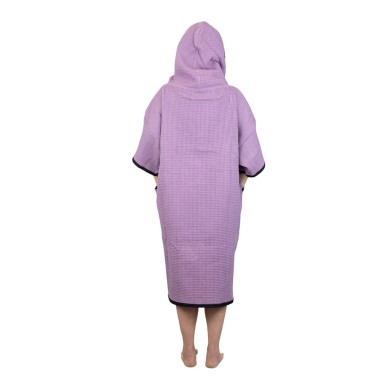 All-In Poncho T Waffle Μοβ All-In Poncho T Waffle Μοβ