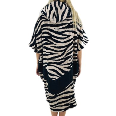 All-In Poncho V Jacquard