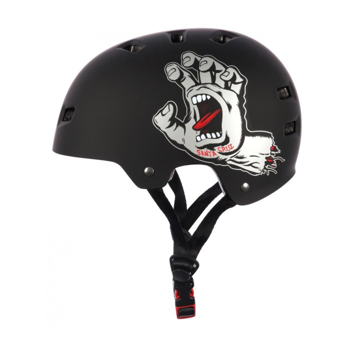 Bullet x Santa Cruz Skate Helmet Screaming Hand SKATE