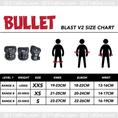 Bullet Junior Triple Padset Blast V2