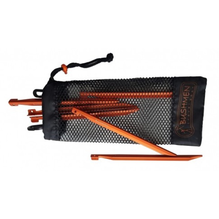 Bushmen Πάσσαλοι Κατασκήνωσης V Πακέτο 6 Ultralight