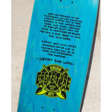 Creature Deck Crete-Ture DIY LG SKATE Creature Deck Crete-Ture DIY LG SKATE