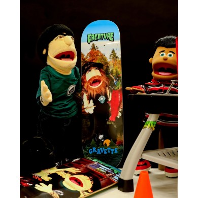 Creature Pro Deck Gravette Fuzzy Fiends 8.3 IN SKATE