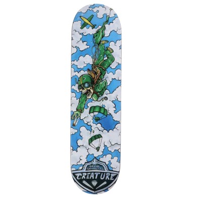 Creature Skateboards Gravette Hippie Bomber Pro Deck - High-Performance Skateboard Creature Skateboards Gravette Hippie Bomber Pro Deck - High-Performance Skateboard
