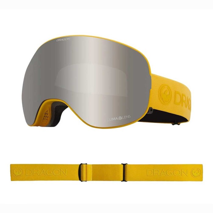 Dragon Ski - Snowboard Goggles X2 Dijon/LL Silver Ion+LL Amber SNOW SPORTS Dragon Ski - Snowboard Goggles X2 Dijon/LL Silver Ion+LL Amber SNOW SPORTS