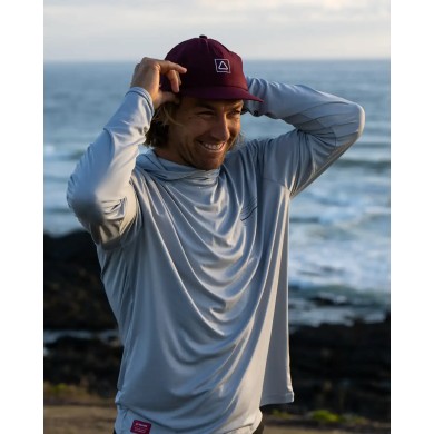 Follow Ανδρικό Rashguard Μακρύ Μανίκι Sun Hood | SPF30+ Προστασία Ήλιου ΑΝΔΡΙΚΑ