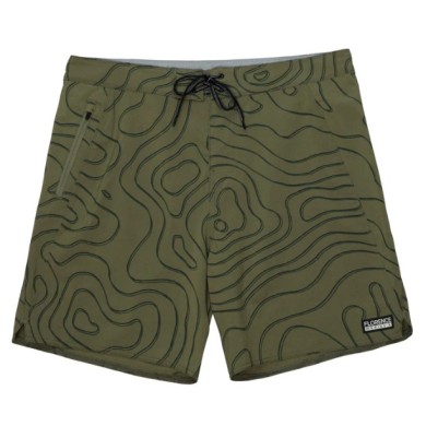 Florence Men's Boardshort Isobar Burnt Olive 