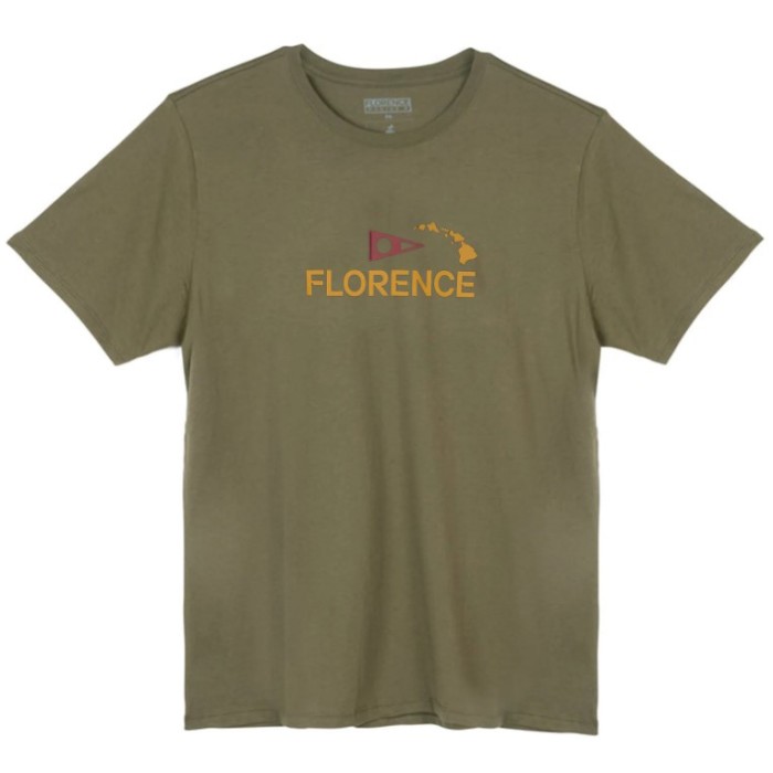 Florence Κοντομάνικο Μπλουζάκι Logo Island Chain Florence Κοντομάνικο Μπλουζάκι Logo Island Chain