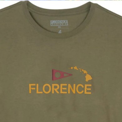 Florence Κοντομάνικο Μπλουζάκι Logo Island Chain Florence Κοντομάνικο Μπλουζάκι Logo Island Chain