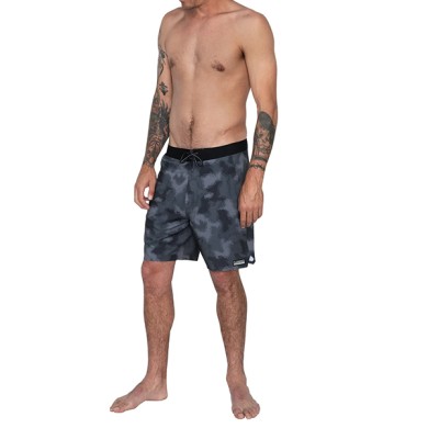 Florence Men's Boardshort F1 Zero Camo Grey 