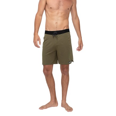 Florence Men's F1 Zero Boardshort Weld Olive Green 