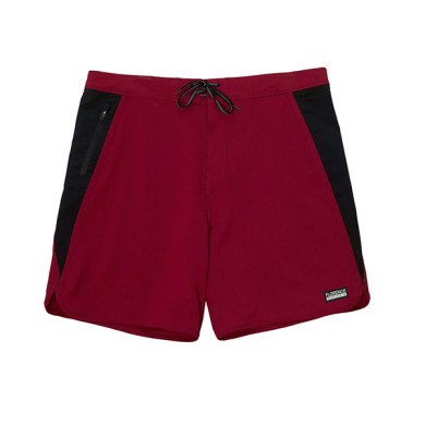 Florence Men's Marine X Burgee Boardshort Maroon 