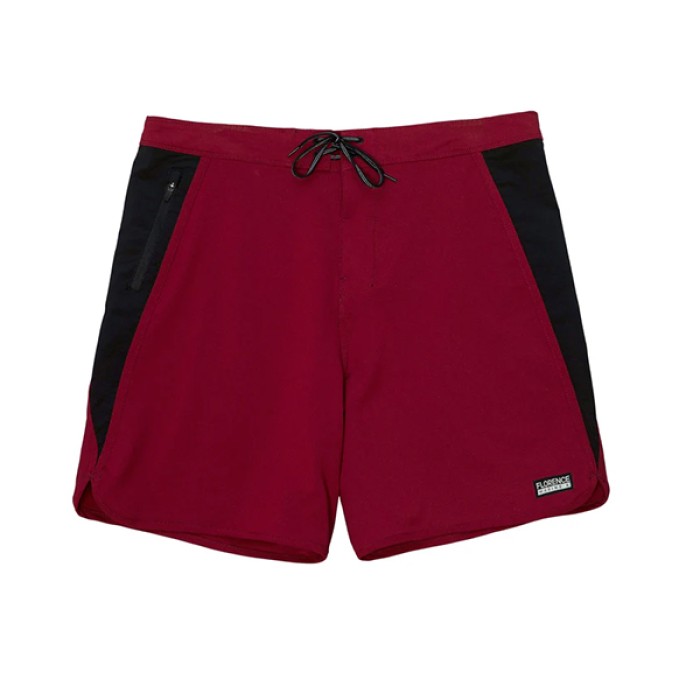 Florence Men's Marine X Burgee Boardshort Maroon 