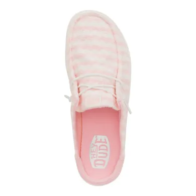 Hey Dude Women's Shoes Wendy Slip Terry Stripe FOOTWEAR Hey Dude Women's Shoes Wendy Slip Terry Stripe FOOTWEAR