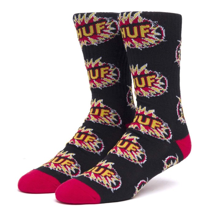 Huf Socks TNT Logo
