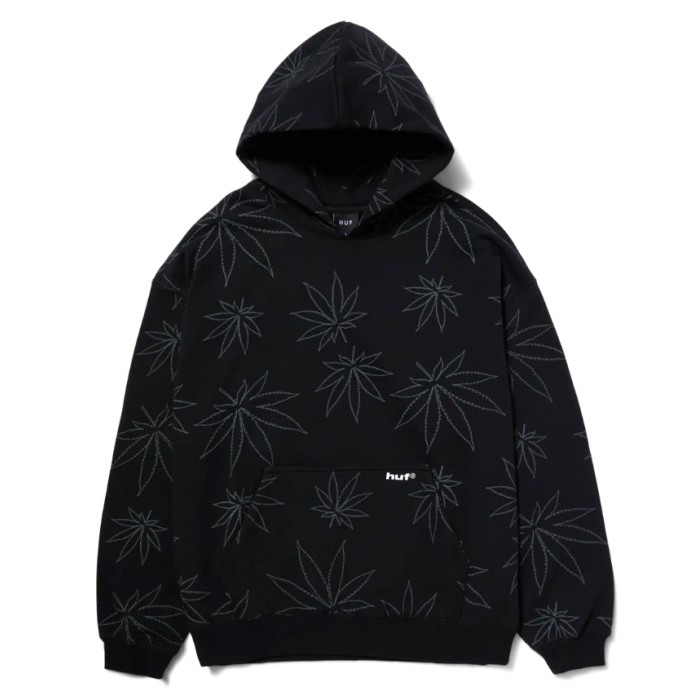 Huf Αντρικό Fleece Φούτερ Plantlife 